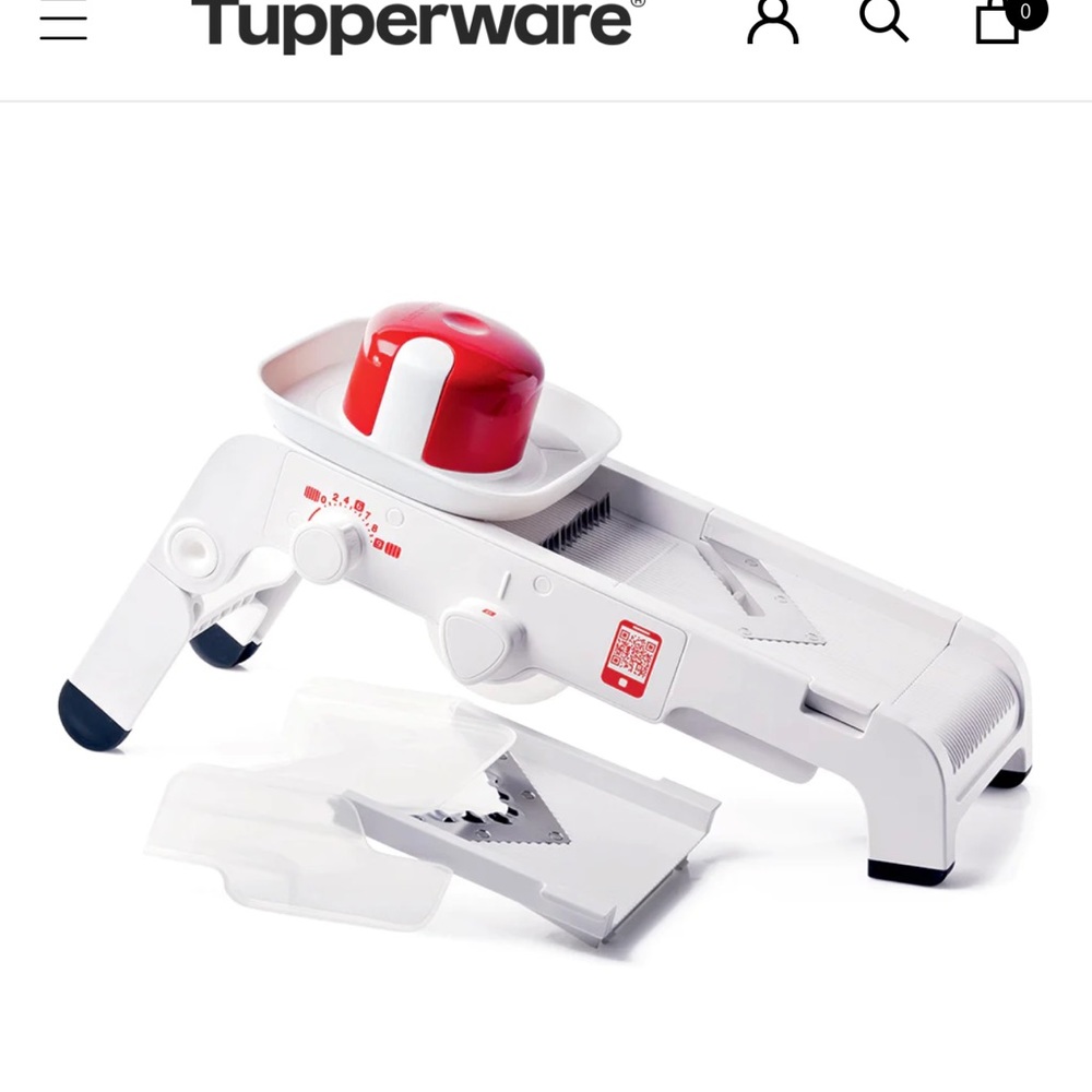 Tupperware time saver mandolin